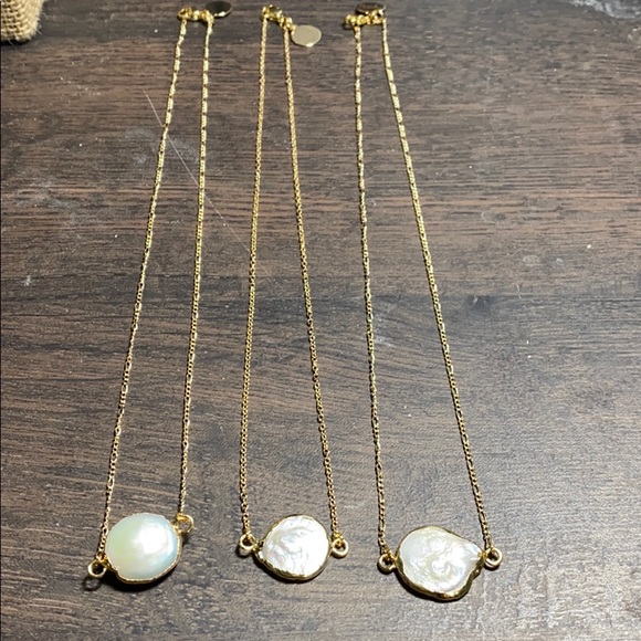 Boho Freshwater natural Baroque Pearl necklaces - Picture 8 of 11